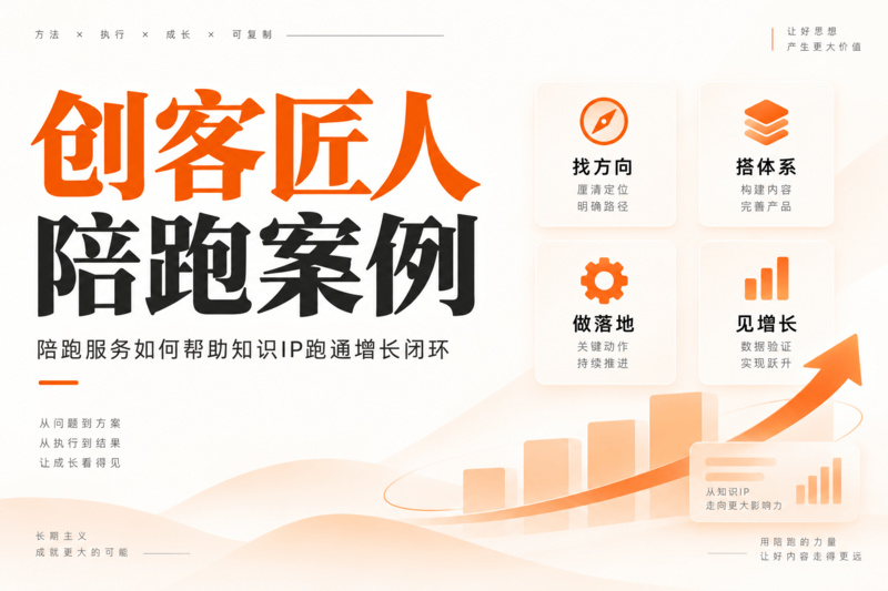 创客匠人陪跑案例：大健康代理团队如何突破增长瓶颈？一场发售背后的体系化转型